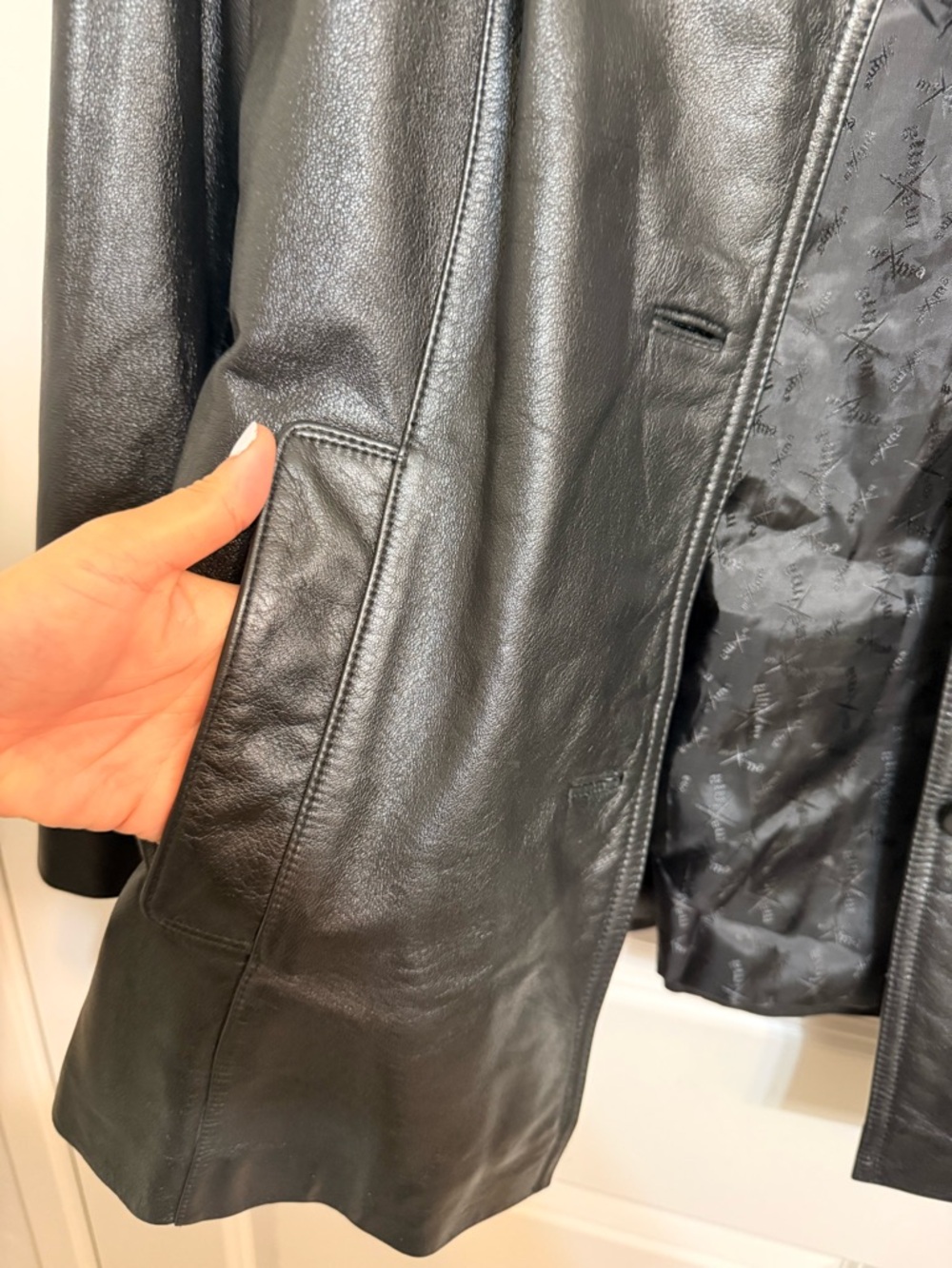 Wilson leather blazer - Picture 6 of 6